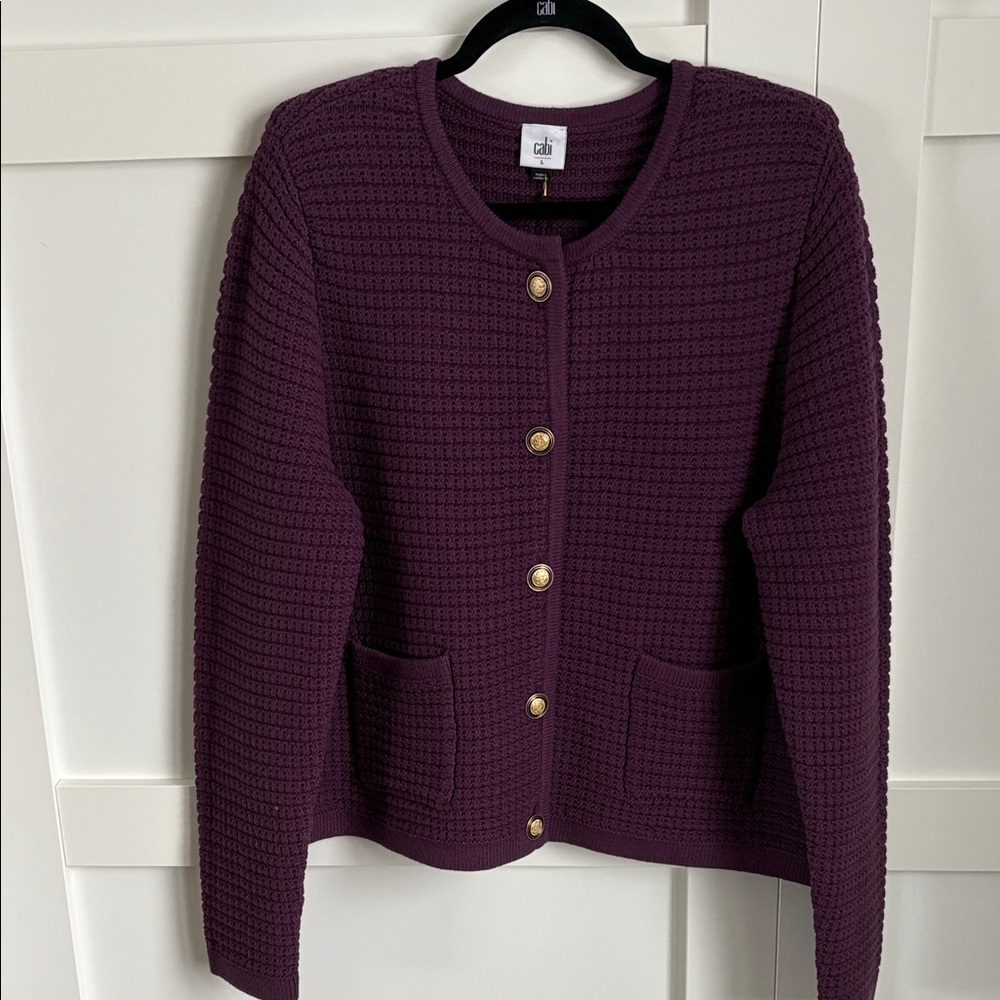 CAbi Sweater Jacket